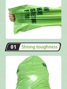 10PCS/20PCS Solid-Color Avocado-Colored Express Bags With Simple Graphics And Text, Thickened Packaging Bags For Packing And Clothing. Double-Sided English Printing, Perfect For Giveaways, Holiday Parties, Stores And Boutiques - A Popular Gift Bag, Suitable For Retail And Grocery Businesses, Mother's Day, Offices, Gift Wrapping, Back-To-School/Graduation Season - Green - View 7