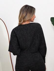 Women Two-Piece Outfits - màu đen - Xem 6