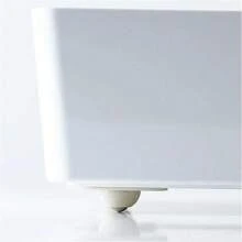 4入組自粘式萬向輪,小型旋轉輪,360度不銹鋼萬向輪,適用於家具儲物盒 - 白色 - 查看 8