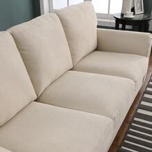84.7'' Upholstered Sofa - Beige - View 9