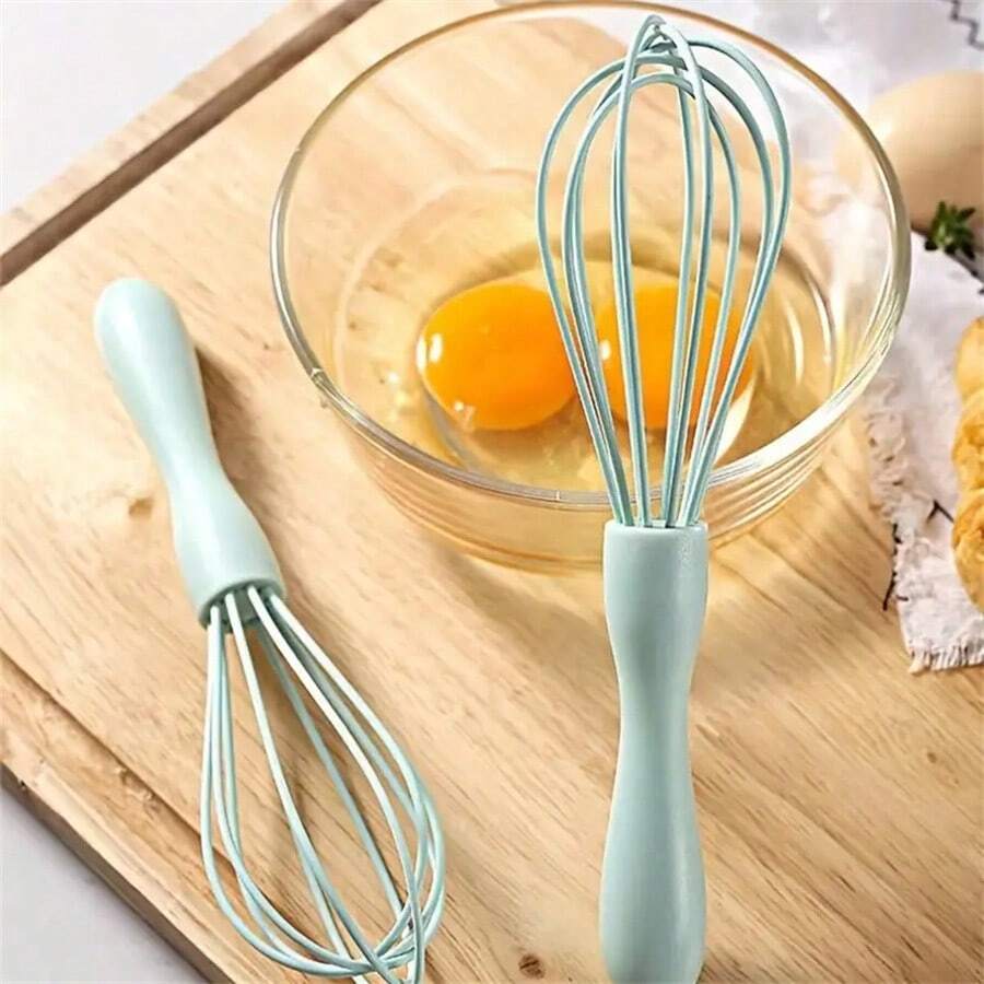 1pc, Silicone Egg Beater And Blender - Perfect For Blending, Whisking, Beating, And Stirring - Essential Baking Tool And Kitchen Gadget For Home Kitchen - Egg Beater With Gourd Handle - View 1
