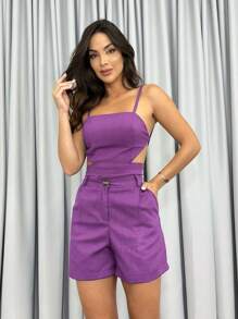 Women Two-Piece Outfits - Rosa Roja - Ver 1