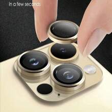 Ultraklare Kameraobjektivfolie Aus Titanlegierung, Schutzhülle Für Die Rückkamera Des Mobiltelefons, Kompatibel Mit Dem Iphone