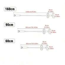 3 Types Home Drain Cleaner Set For Unblock The Drain, Including Toilet Clog Remover And Hair Catcher Tool - Black - View 2