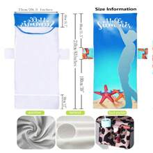 1 pieza Funda de silla de playa de microfibra con estampado de estrella de mar, adecuada para la playa, tomar el sol en el jardín, sillas de hotel de playa, sillas de piscina, silla de descanso de vacaciones en la playa, un imprescindible para el baño, decoración de playa y accesorios de playa
