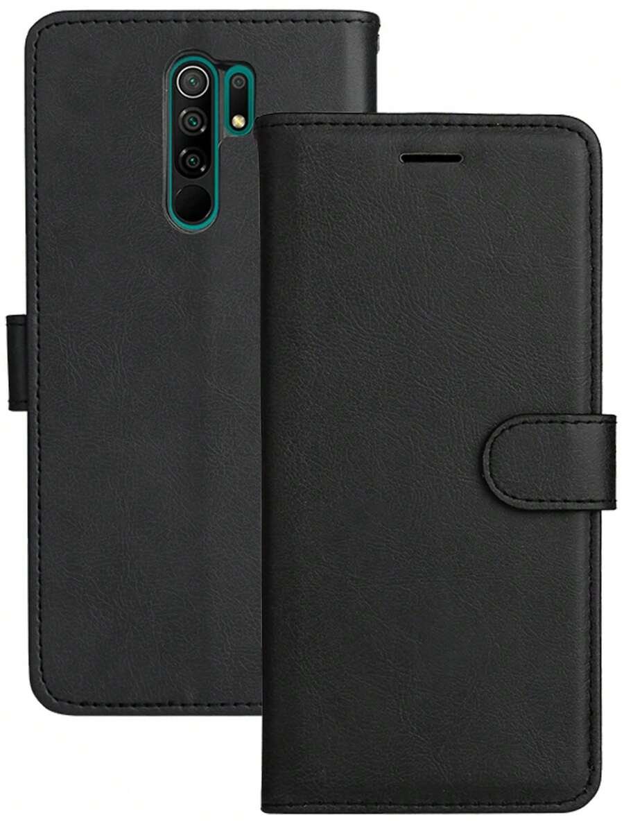 FUNDA TIPO CARTERA BILLETERA FILP COVER PARA XIAOMI REDMI 9 - Negro - Ver 1