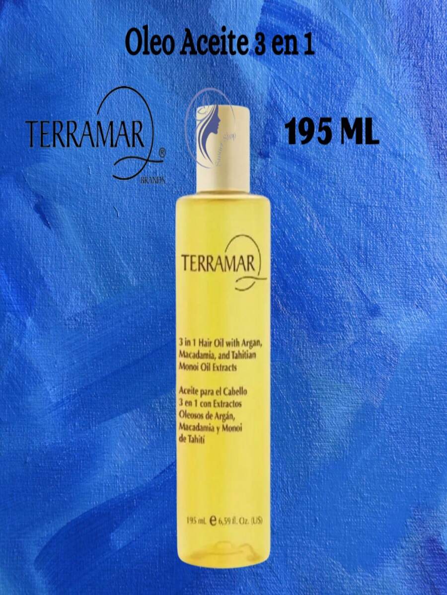 Oleo Terramar Aceite 3 en 1 195 ml - Dorado - Ver 1