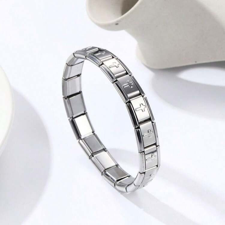 1個 ファッション Brightonシルバー チャームブレスレット時計