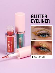 AVIERLL Delineador de ojos resistente al agua, brillante, duradero, adecuado para varios estilos de maquillaje en el Día de la Madre (Color 17# 1pc)