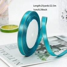 1 Roll 25 Yards, 1cm Phnom Penh Ribbon Wedding Candy Box Ribbon Gift Wrap Ribbon Ribbon Hand-Made D Iy Decorative Tape