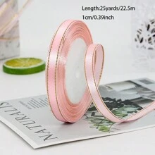 1 Roll 25 Yards, 1cm Phnom Penh Ribbon Wedding Candy Box Ribbon Gift Wrap Ribbon Ribbon Hand-Made D Iy Decorative Tape