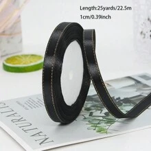 1 Roll 25 Yards, 1cm Phnom Penh Ribbon Wedding Candy Box Ribbon Gift Wrap Ribbon Ribbon Hand-Made D Iy Decorative Tape