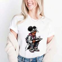 6 cái/bộ Mát mẻ Cô gái Hình dạng Với Khác nhau Thiết kế DIY Sắt Hình dán Jackets Quần jean Có thể giặt được Truyền nhiệt Hình dán Đối với Quần áo - Nhiều màu - Xem 3