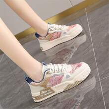 缤纷森林彩色男女鞋新款百搭休闲时尚运动鞋户外运动鞋 - 紅色 - 查看 5