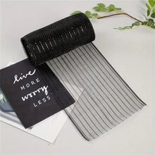 Golden Crafts And Party Mesh Ribbon - 6-Inch Metallic Gold Decoration Yarn, 10-Yards Roll For DIY, Festive And Fashion Projects - Multicolor - View 31