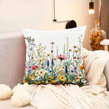 4入組沙發、家庭、客廳、臥室、汽車裝飾用靠墊套,單面印花聚酯纖維靠墊套 - 彩色 - 查看 8