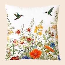 4入組沙發、家庭、客廳、臥室、汽車裝飾用靠墊套,單面印花聚酯纖維靠墊套 - 彩色 - 查看 5