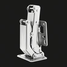 1pc Hinge Easy Installation Hinges Cabinet Hinge For Drawer Window Cupboard Cabinet Door Hinges - Silver - View 5