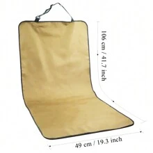 1pc Waterproof Pet Car Seat Cover, Front Seat Protector. Protect Your Seat From Dust, Hair And Scratches. 600d Waterproof Thick Oxford Fabric Is Durable And Resistant To Pet Bites. Available In Multiple Colors!