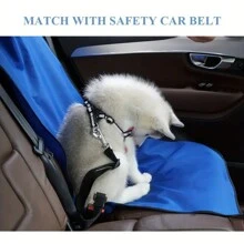 1pc Waterproof Pet Car Seat Cover, Front Seat Protector. Protect Your Seat From Dust, Hair And Scratches. 600d Waterproof Thick Oxford Fabric Is Durable And Resistant To Pet Bites. Available In Multiple Colors!