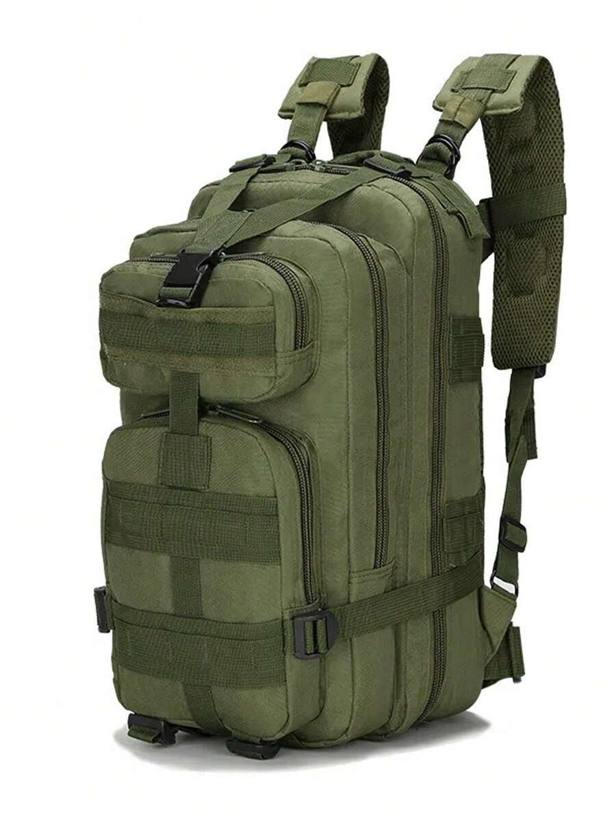 Men Functional Backpacks - أخضر عسكري - مشاهدة 1