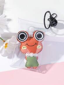 1 Miếng Nhiều màu Thủ công Dễ thương Độc lập Thiết kế Con ếch Móc chìa khóa , Đúng mốt Phụ kiện Đối với Ba lô , Túi đeo chéo , A Qủa tặng Đối với Bạn gái - móc khóa - Xem 10