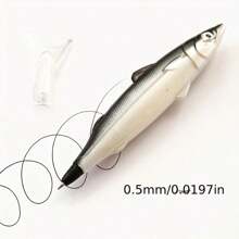 1pc Black Ballpoint Pen, Unisex, Creative Funny Fish Shaped Pen, Student Stationery Back To School