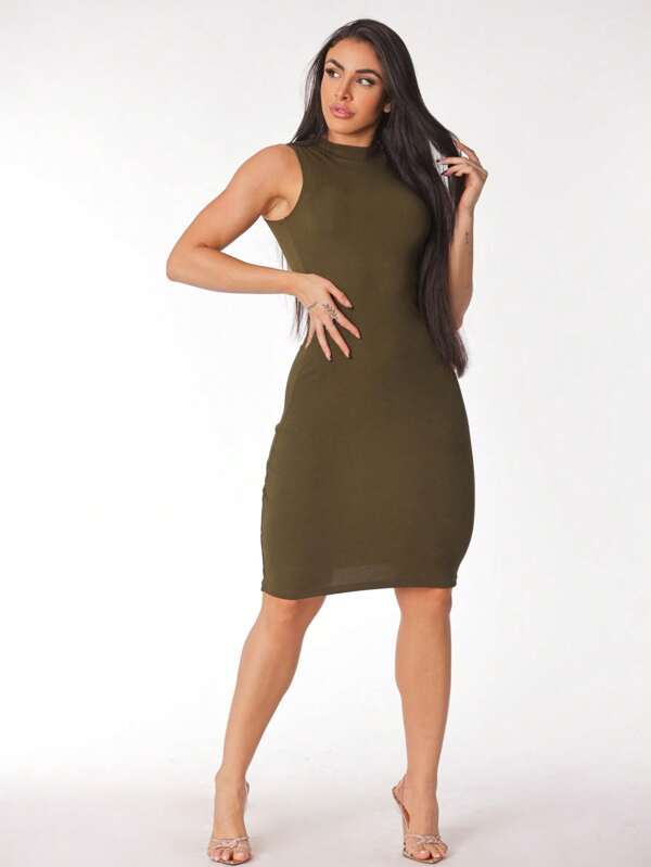 Vestido Mid Ana Ruga