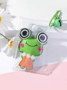1 Miếng Nhiều màu Thủ công Dễ thương Độc lập Thiết kế Con ếch Móc chìa khóa , Đúng mốt Phụ kiện Đối với Ba lô , Túi đeo chéo , A Qủa tặng Đối với Bạn gái - móc khóa - Xem 5
