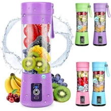 Exprimidor Tamaño Personal Juguera Licuados Malteadas Colores Portatil LEODY - Azul - Ver 2