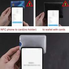 5入組rfid阻絕信用卡套裝 - 以時尚的方式保護您的銀行卡和身份證！