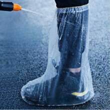 Naturepeak Disposable Boot Covers Plastic Long Waterproof Shoes Cover Over The Knee Shoes Cover For Men Women - Multicolor - View 6