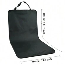 1pc Waterproof Pet Car Seat Cover, Front Seat Protector. Protect Your Seat From Dust, Hair And Scratches. 600d Waterproof Thick Oxford Fabric Is Durable And Resistant To Pet Bites. Available In Multiple Colors!