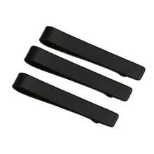 Thời trang và phổ biến 3 chiếc kẹp cà vạt nam tối giản bằng thép không gỉ để làm quà tặng trang sức và cho vẻ ngoài sành điệu - Nhiều màu - Xem 11