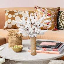 Hoa giả, Trắng, Cây giả, Đồ trang trí quanh năm cho trường học, ký túc xá, văn phòng, trở lại trường, tiệc tùng, ngày lễ, sinh nhật, nhà, lối vào, khách sạn, nhà hàng, phòng khách, phòng ngủ, đám cưới, nhà bếp, vườn, ngày lễ tình nhân, lễ hội mùa xuân - trắng - Xem 6