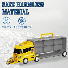 Storage Container Truck Children's Toy Engineering Car Toy - Multicolor - View 3