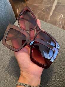 Women Eyeglasses - 鏽棕色 - 查看 1