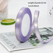 1 Roll 25 Yards, 1cm Phnom Penh Ribbon Wedding Candy Box Ribbon Gift Wrap Ribbon Ribbon Hand-Made D Iy Decorative Tape