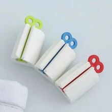 1/3 件套牙膏分配器收纳盒，浴室配件牙膏挤压器架，染发化妆品创意挤压器，方便简单的沐浴小工具，不浪费家居浴室装饰秋季装饰返校