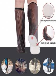 Rain Boots Cover - Black - View 4