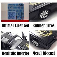 Makeda 13cm Vintage Series Car Model Replica Pullback Toy Cars, Official Licensed Miniature For Vehicle Fans Collection - Multicolor - View 5