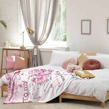 1pc Daughter Gifts, Daughter Birthday Gift, Birthday Gifts For Daughter Blanket , Daughter Gifts Ideas From Mom Dad, To My Daughter Blanket, Best Daughter Graduation Wedding Gifts - Multicolor - View 4