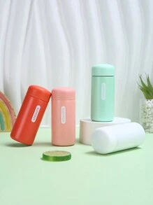 1pc Fashionable Mini Pocket Cup, Portable Insulated Cup For Business Trip, Outdoor Vacuum Water Bottle Back To School - Multicolor - View 8
