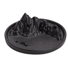 1pc Solid Color Traditional Chinese Incense Burner For Backflow Incense, Ceramic Incense Holder With Small Incense Sticks Slot For Sandalwood Tea Table Tea Ceremony - Multicolor - View 9