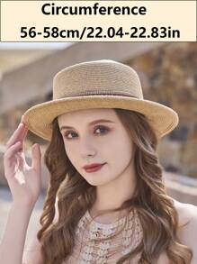 LEAJOURNO. 1頂瘋狂帽子復古草帽，適用於夏季假期、海灘、釣魚和防曬 - A - 查看 2