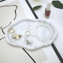 1 Khay đựng trang sức/đồ trang trí nhỏ cho nữ, giá đựng nhẫn, đĩa silicon hình đám mây độc đáo, đồ trang trí phòng xinh xắn, quà tặng Ngày của Mẹ, sinh nhật, quà tặng ấm áp cho gia đình, quà tặng Ngày Valentine, trang trí phòng. - trắng - Xem 3