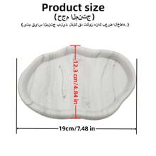 1 Khay đựng trang sức/đồ trang trí nhỏ cho nữ, giá đựng nhẫn, đĩa silicon hình đám mây độc đáo, đồ trang trí phòng xinh xắn, quà tặng Ngày của Mẹ, sinh nhật, quà tặng ấm áp cho gia đình, quà tặng Ngày Valentine, trang trí phòng. - trắng - Xem 4