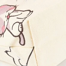 1 Pieza Bolsa De Almuerzo Portátil, Bolsa De Regalo De Empaque, Bolsa De Compras De Lona Para Estudiantes - una pieza - Ver 4