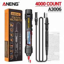 ANENG A3006 4000 Counts Multifunctional Pen Type Multimeter  Voltage Tester Ohm Hz Zero Fire Line Detector Electric Tools - Black - View 3