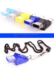 1 Bộ Nhựa Huấn Luyện Thể Thao Còi Trọng Tài, Bóng Đá Chuyên Nghiệp, Bóng Rổ Còi Trọng Tài, Dụng Cụ Sinh Tồn Ngoài Trời Còi - Nhiều màu - Xem 10